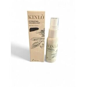 Kinlo Hydrating Golden Facial Mist with Sweet Orange and Coconut Scent 1 oz